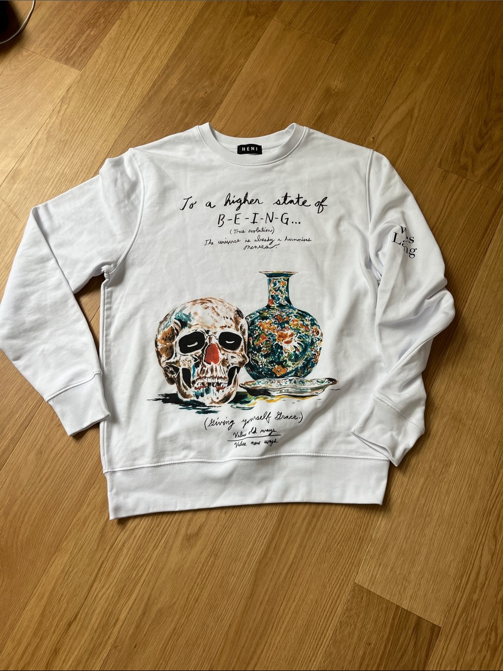 HENI X Wes Lang “Higher State” Crewneck size L